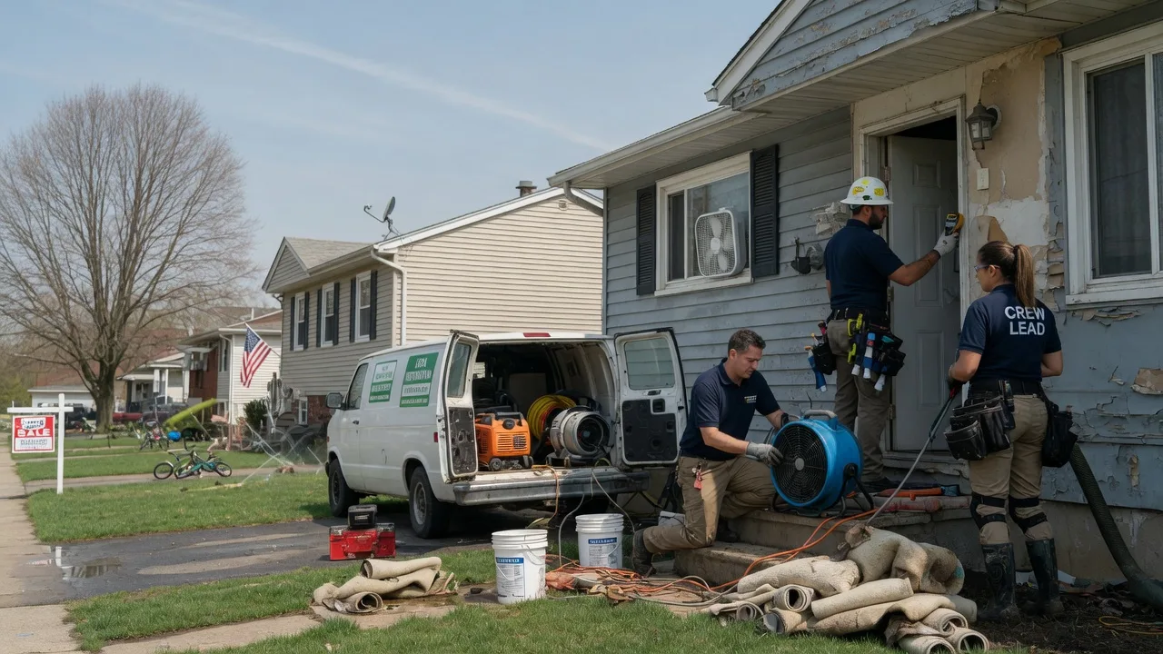 Flood Cleanup in Delphi, IN near me